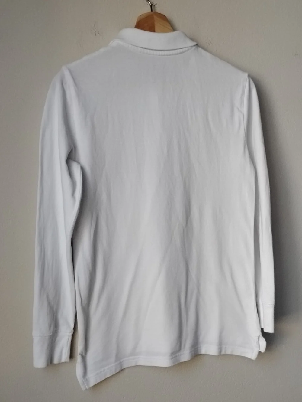 🌺💙 The Children's Place Size XL Long Sleeve Pique Polo White